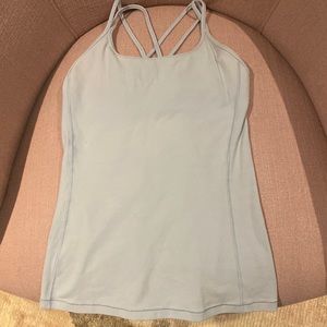 Light blue lululemon tank size 4